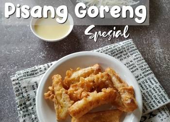 Resep Baru Pisang Goreng Spesial Lezat Mantap