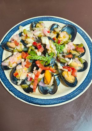 Una foto de Mejillones a la Vinagreta