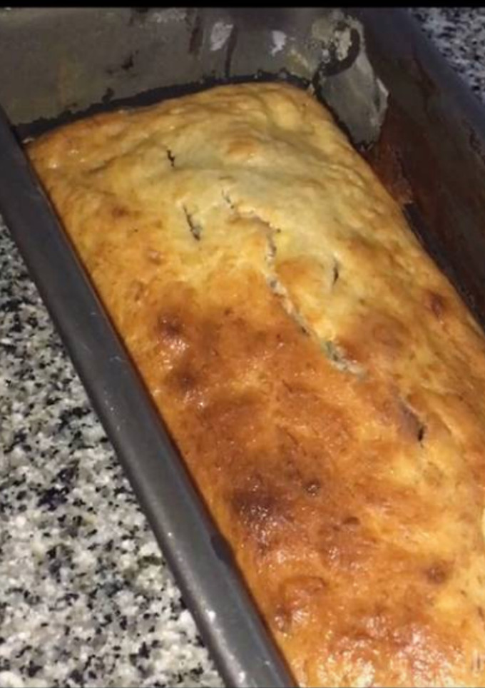 Una foto de Budín de banana!!! Fácil y económico