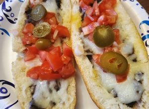 Una foto de Molletes