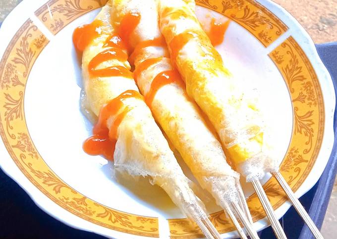 Resep: Cilung Papeda isi Keju Praktis