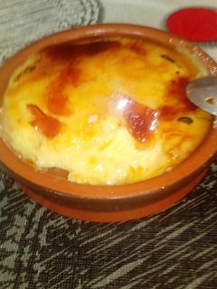 Una foto de Crema catalana casera helada