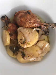 Una foto de Pollo a la cerveza