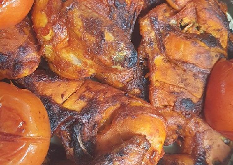 دجاج تندوري مدخن بالفرن