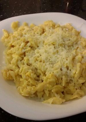 Tojásos galuska recept fotója