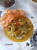 Gulai Labu Siam dan Tahu (untuk lontong sayur/ketupat)