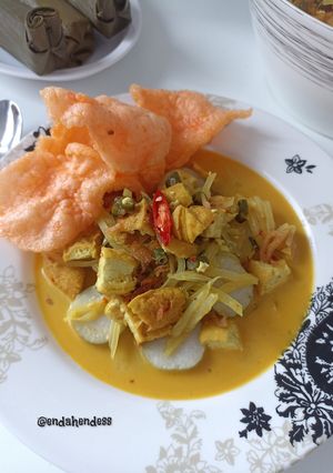 Foto resep Gulai Labu Siam dan Tahu (untuk lontong sayur/ketupat)