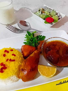عکسی از دستور مرغ لواشکی