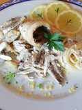 Spaghetti con le alici al limone 🌷