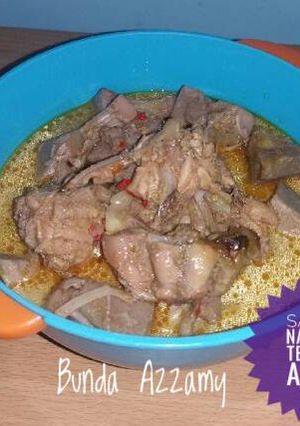Foto resep Sayur Nangka Tetelan Ayam