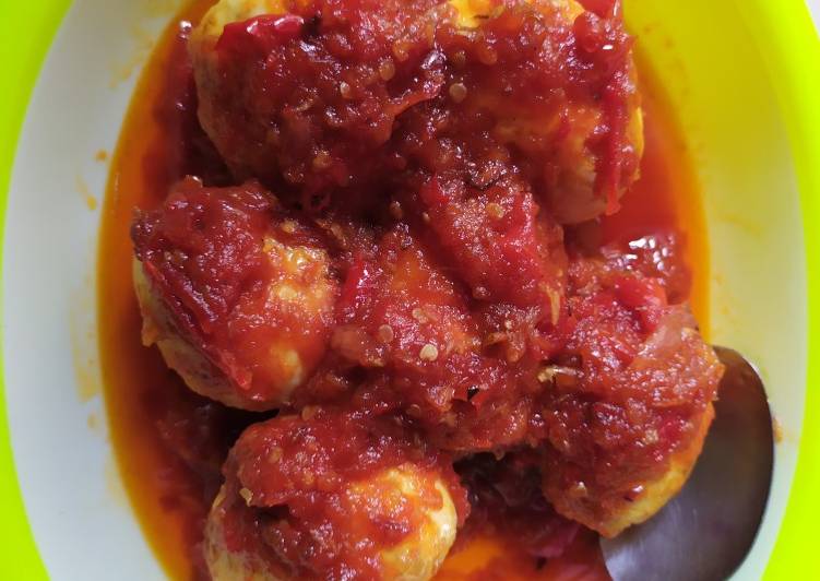 Balado Telor ala Dapur Farany