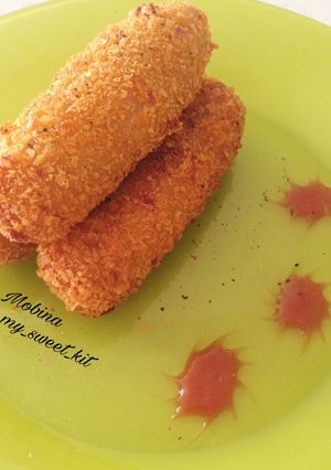 عکسی از دستور بامیه مرغ