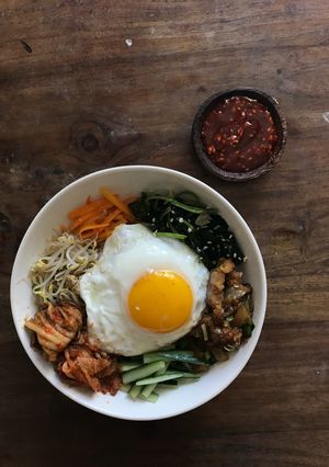 Foto resep Korean Bibimbap