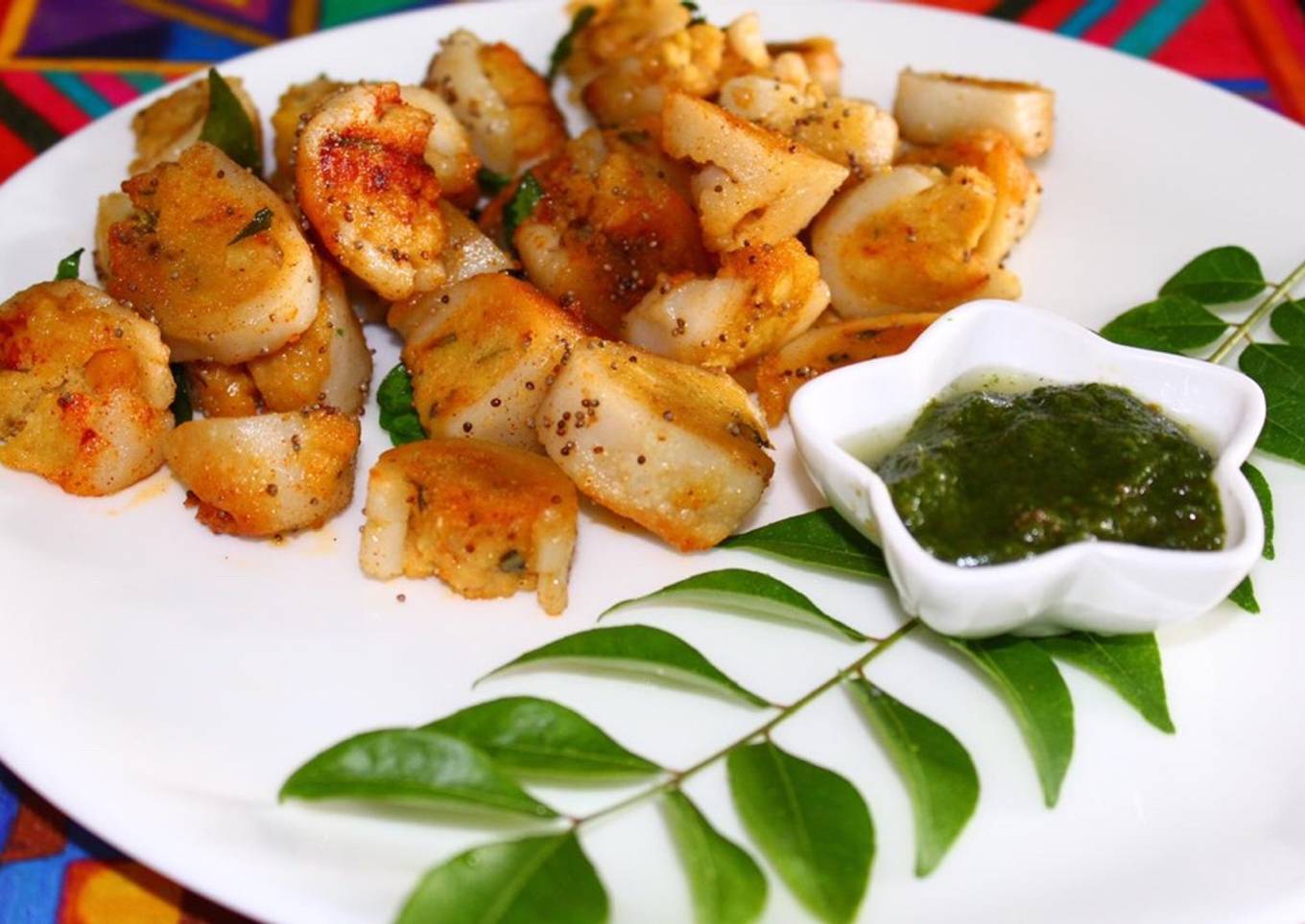 Chana daal stuffed rice dumplings ( chawal chana daal phare