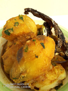 A picture of Sweet Potatoes Fish Pepper Soup.