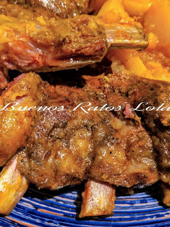 Una foto de Costillas adobadas, asadas en Crockpot (cocina lenta)