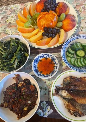 Hình của món Cá chỉ vàng sốt me.