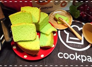 Foto resep Chiffon pandan tepung beras(mudah,no ribet,kilat)