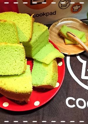 Foto resep Chiffon pandan tepung beras(mudah,no ribet,kilat)
