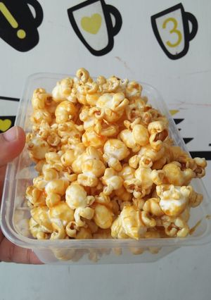 Foto resep Popcorn caramel simple