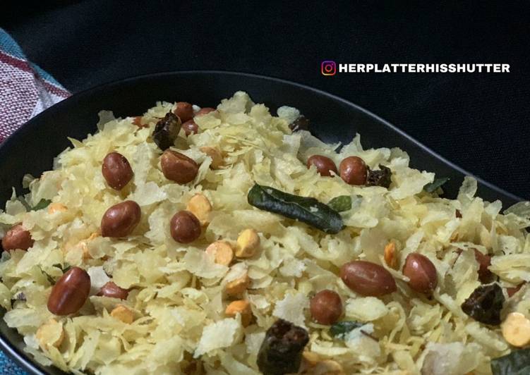 Steps to Make Speedy Poha Chivda