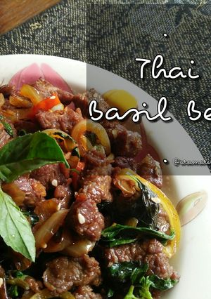 Foto resep Hot Thai Basil Beef