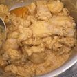 Pollo al curry con nata
