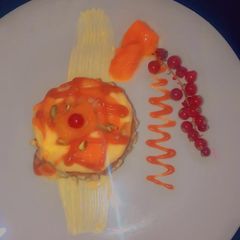 A picture of Mangoffee pie.