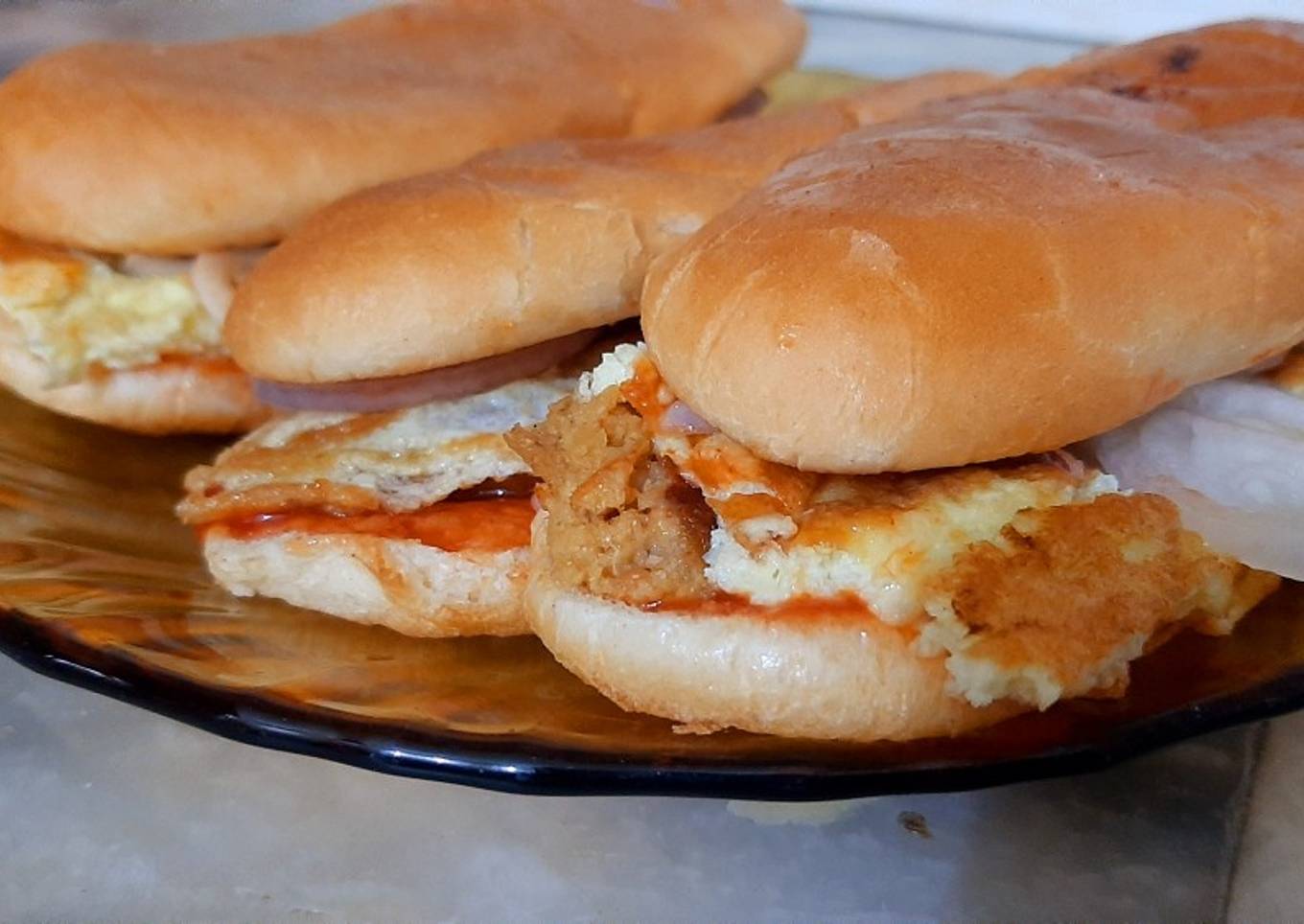Anday Wala Burgerâ¤ðŸ˜(Iftar Special)