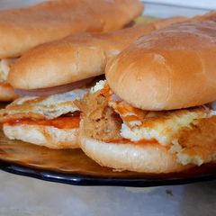 A picture of Anday Wala Burger❤😍(Iftar Special).