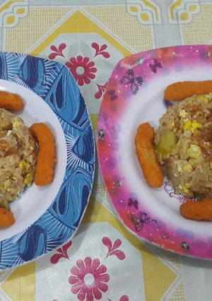 Foto resep Nasi Goreng Telur Nugget Yummy