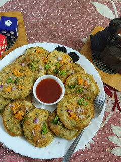 A picture of Vegetable Pancakes.