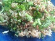 Gambar nasi goreng seledri
