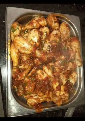 A picture of Chicken curry.