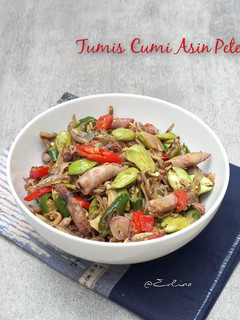Foto resep Tumis Cumi Asin Pete