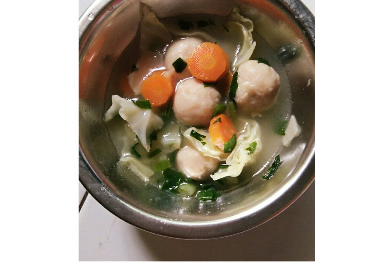 Sop Bakso Ayam