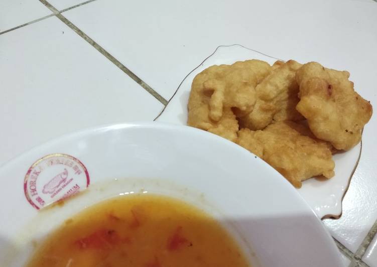 Goreng terigu mantap maasyaa Allah