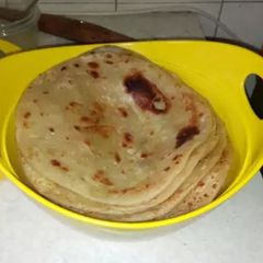 A picture of Soft layered chapati.