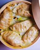 Ravioli gyoza di carne homemade🥟