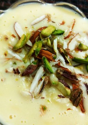 A picture of Homemade rabdi.