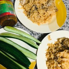 A picture of Degi pulao.