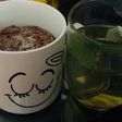 Mug cake integral en microondas y té verde matcha🍃