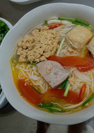 Hình của món Bún Riêu Giả Cua.