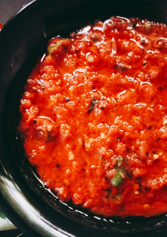 தக்காளி 🍅 தொக்கு செய்முறை முக்கிய புகைப்படம்