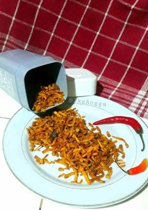 Foto resep Balado Kering Kentang Tempe Mustofa
