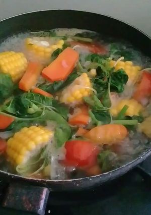 Foto resep Sayur bening bayam
