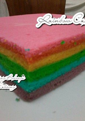 Foto resep Rainbow Cake