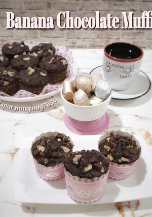 Foto resep Banana Chocolate Muffin
