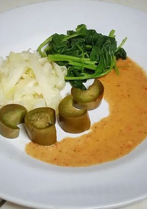 Foto resep Vegetable Salad With Peanut Sauce (PECEL)