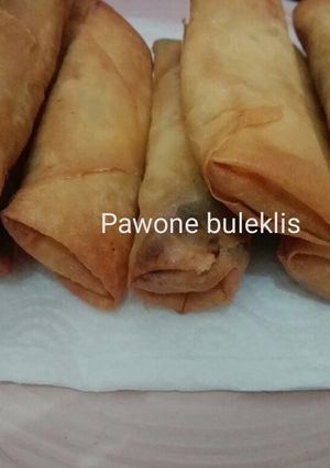 Foto resep Banana Spring Roll